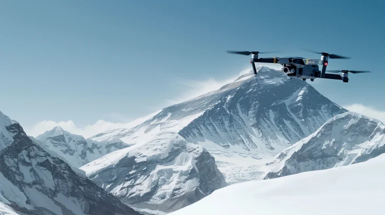 le mavic 3 pro de dji capture lascension du mont e 4 0 25906